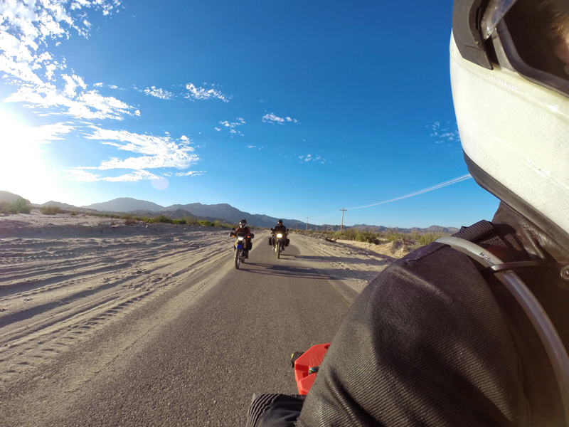 Illustration for article titled Riding Across Baja At Night